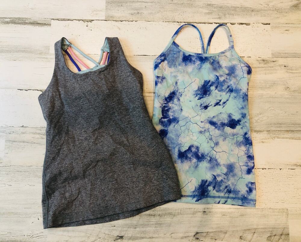 Lululemon Ivivva Girls Camisole  Lot of Tank Tops sz 7